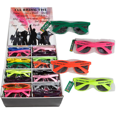 I'll Bring The.. Party Sunglasses Assorted Styles