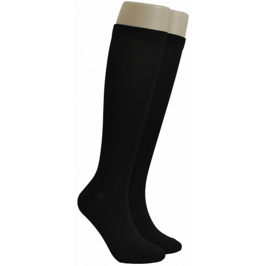 Unisex Adult Compression Socks - Black - One Size Fits Most