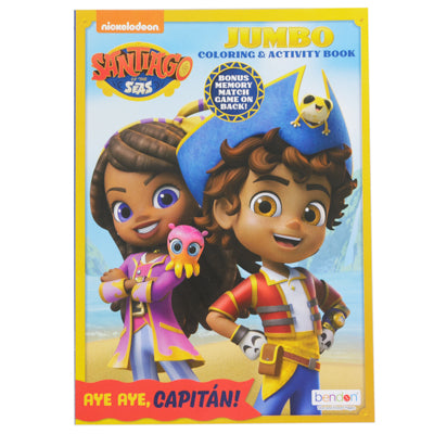 Coloring Book Santiago Of The Seas Pp$1.99 Sell In Usa Only