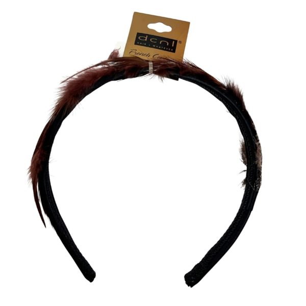 DCNL Feathered Headband