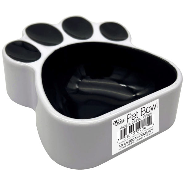 Paw Shaped Dog Bowl