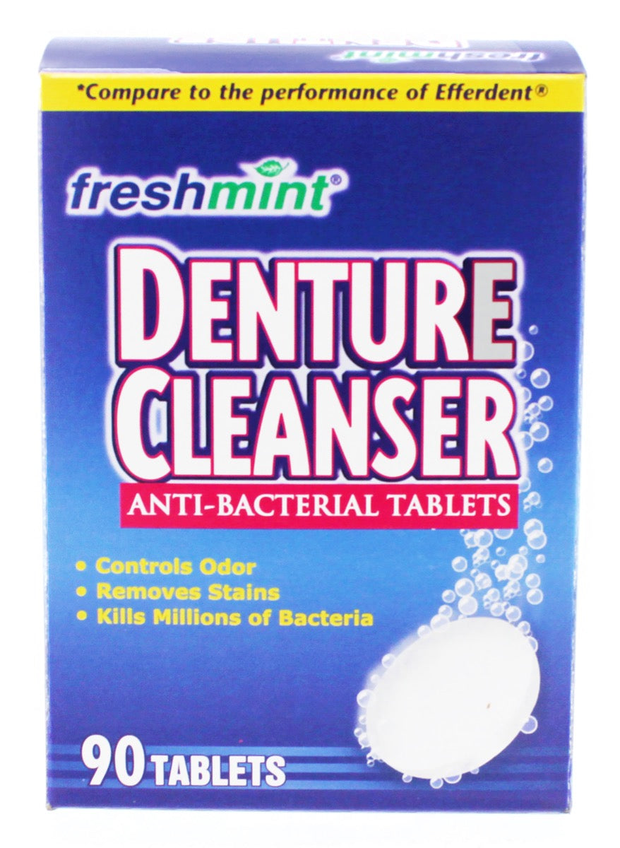 Freshmint Boxed Denture Cleanser Tablets