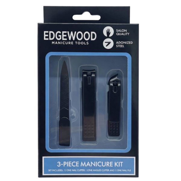 3 Piece Nail Clippers and File Set
