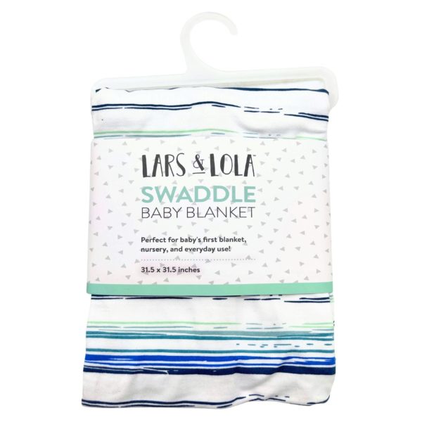 Lars and Lola Baby Swaddle Blanket in Assorted Designs
