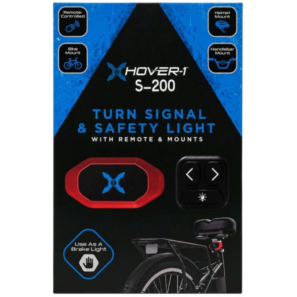 Hover-1 S-200 Mountable Turn Signal & Safety Brake Light with Remote