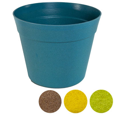 Planter Ecofriendly Bamboo Fiber 3clr 10d X 7.75h Garden Label