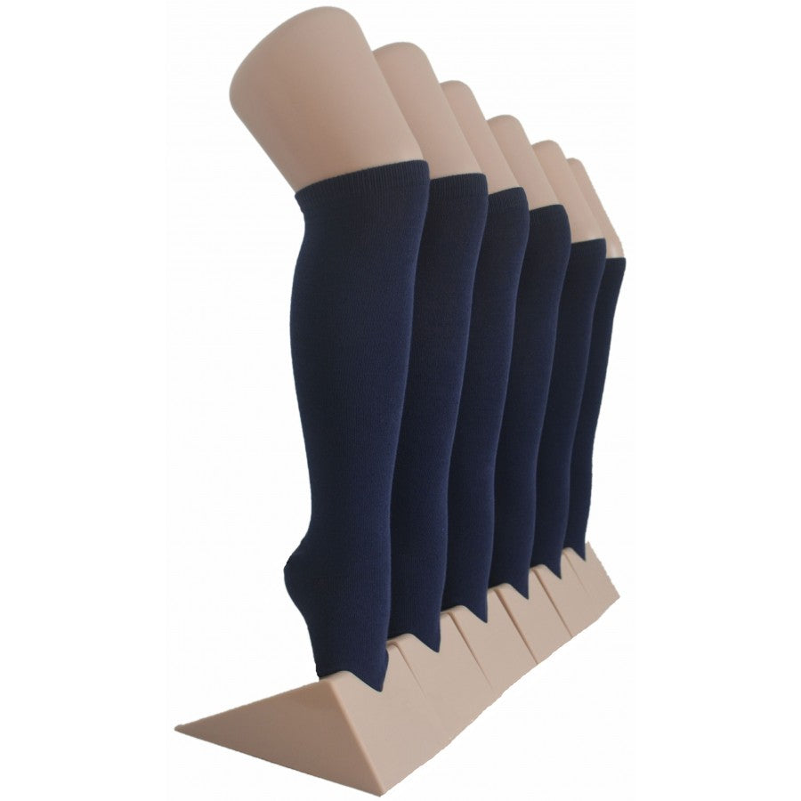 Boy's & Girl's Novelty Knee High Socks - Navy - Size 6-8