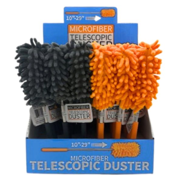 Lightweight Microfiber Telescopic Duster Countertop Display