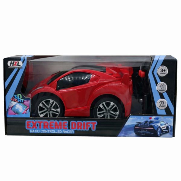 RC 3D Light Drift Racer Toy Car in Assorted Colors