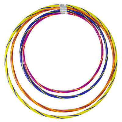 Fun Hoop Striped Colors 4ast Sizes 20/22/26/28in Case Cut Carton