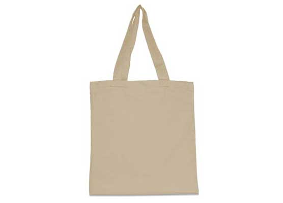 Nicole Cotton Canvas Tote Bags - Natural Only