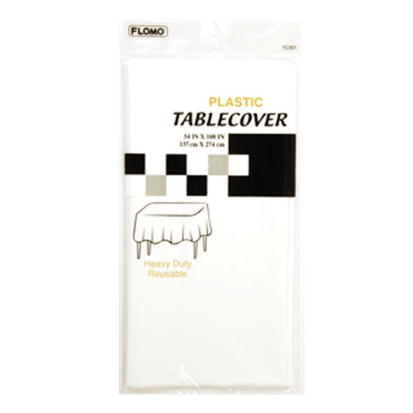 White Rectangular Table Covers