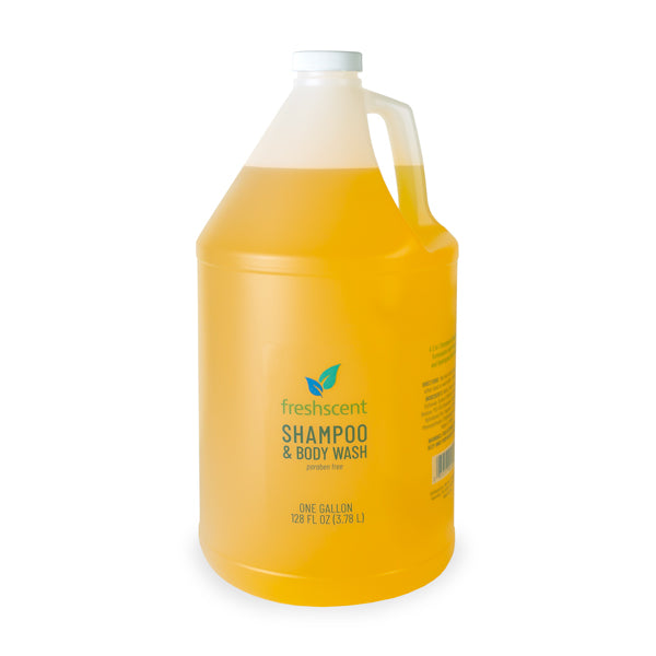 Freshscent 1 Gallon Shampoo & Body Wash (Clear Bottle)