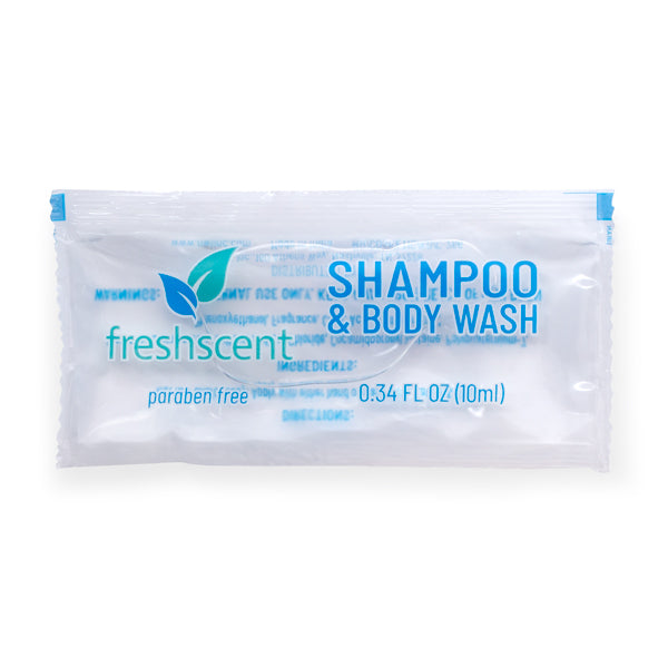 Freshscent 0.34 oz Shampoo & Body Wash Packet (10 ml)