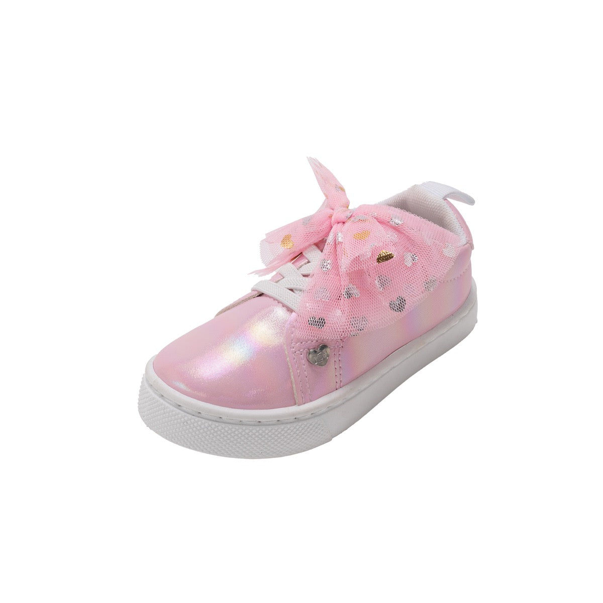 Bebe Toddler Girl's Low Rise Sneakers w/ Tulled Bow