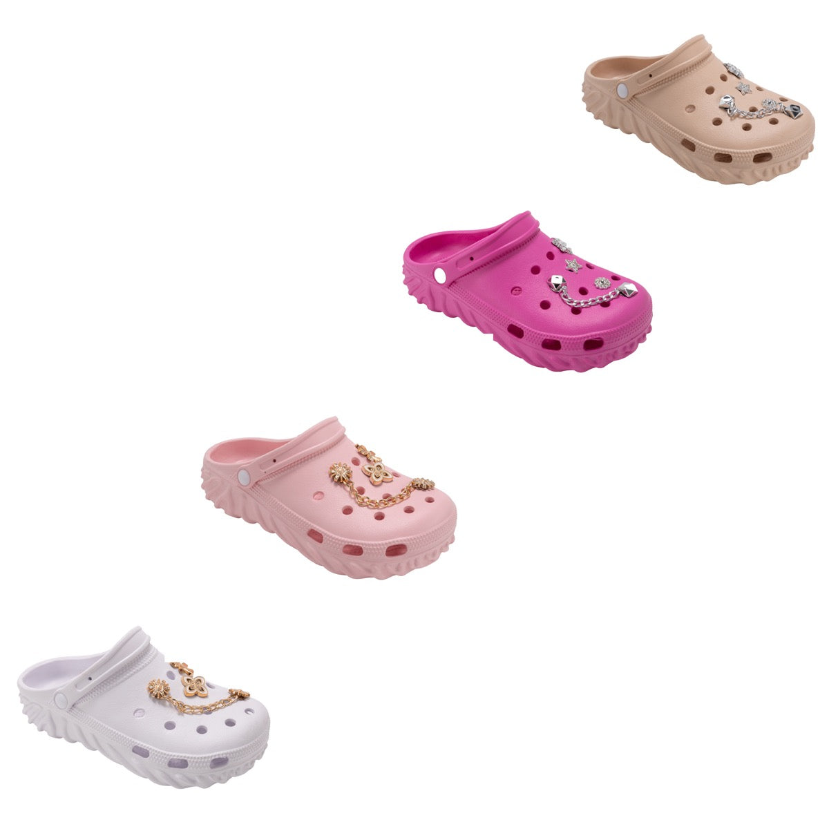 Women's EVA Clog w/ Charms