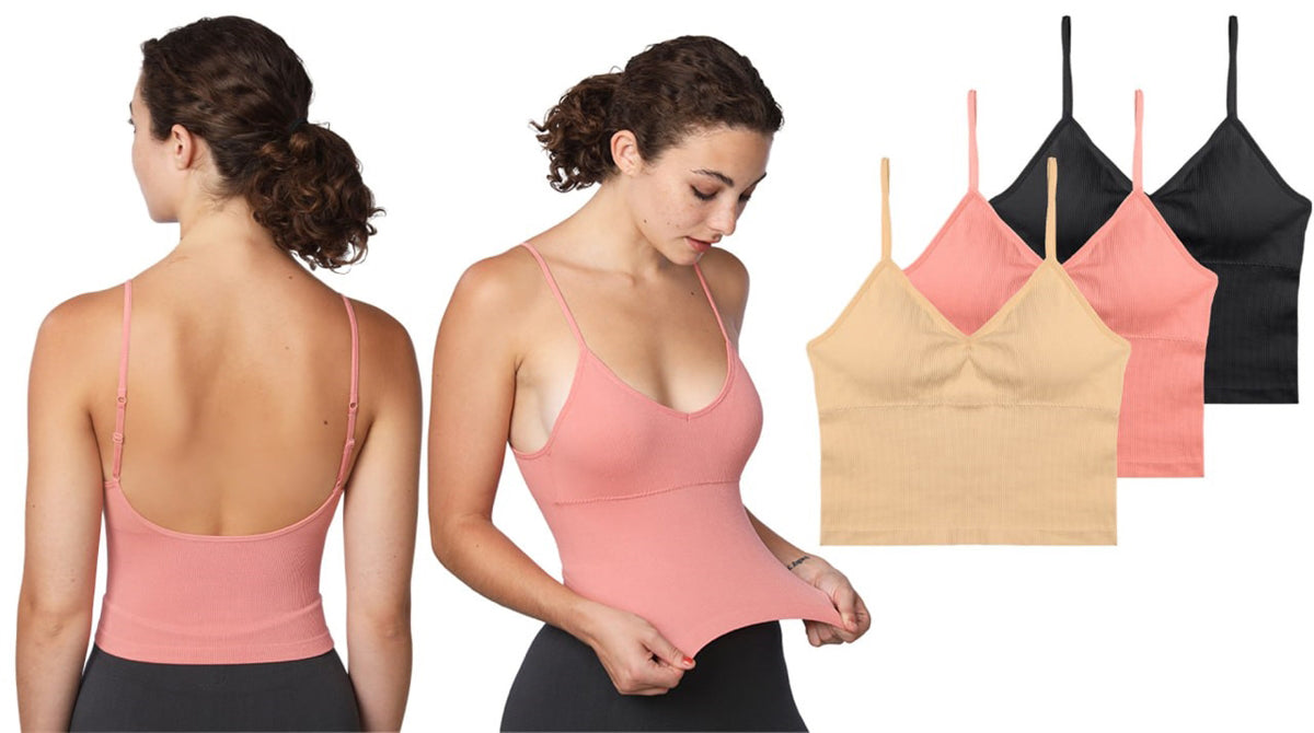 Women's Seamless Camisole Longline Bralettes