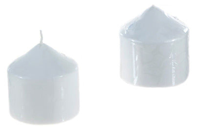 3"x3" Dome Top Aerated Unscented Pillar Candle