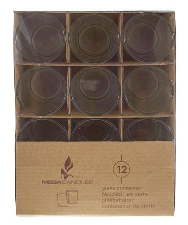 Glass Container w/ Brown Box