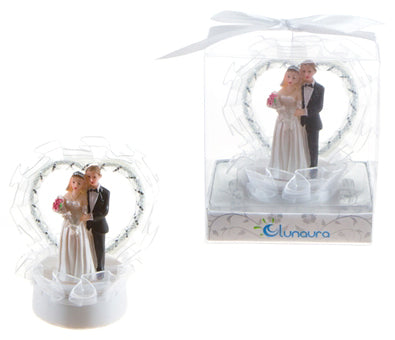 Wedding Couple Cake Topper Poly Resin