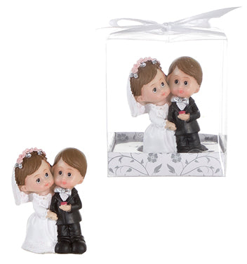 Wedding Couple Poly Resin In Gift Box