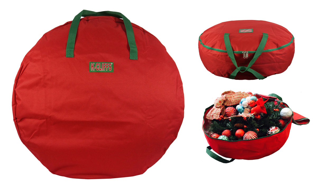 Christmas Wreath Bags
