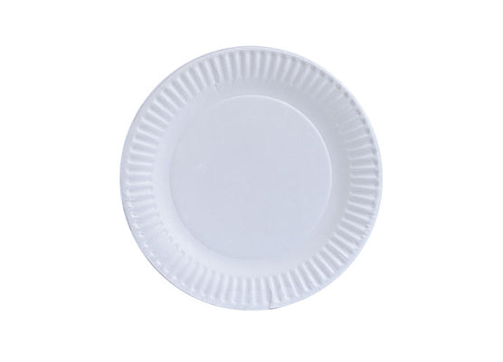 White 6'' Paper Plates by Nicole Home Collection - 100-Packs