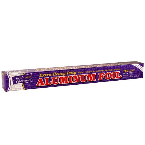 Aluminum Foil 18" X 100' Roll - Nicole Home Collection