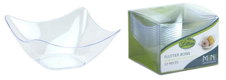Mini Flutter Bowl, 12-Packs - Lillian