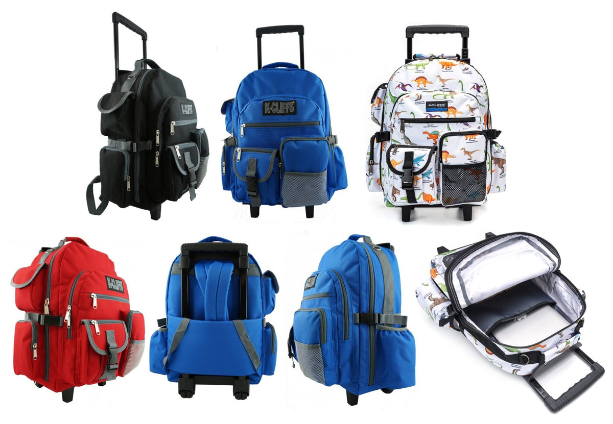 18.5" Heavy Duty Rolling Backpacks