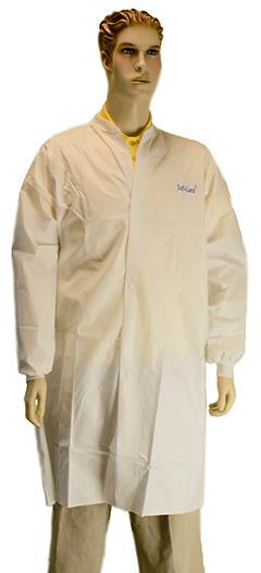 Microporous Disposable Lab Coats - Size: Large