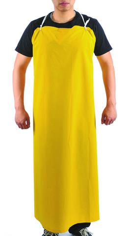 PVC Aprons - 14 Mil - 35" x 45" - Yellow