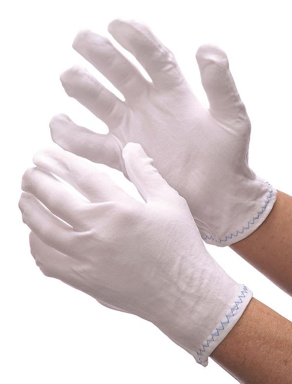 Nylon Stretchable Inspection Gloves - Size: Small