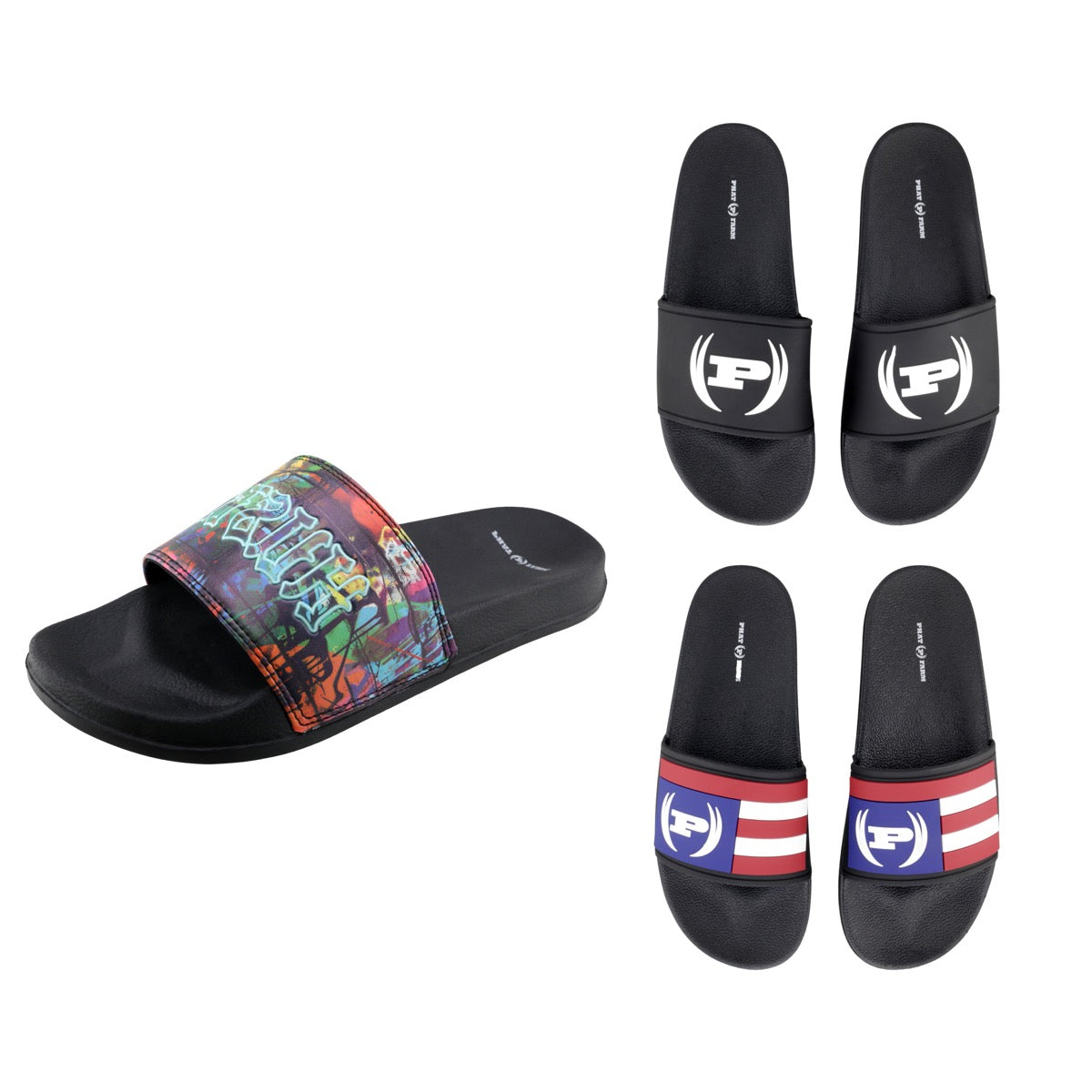 Men's Barbados Slide Sandals w/ Soft Footbed - Choose Your Color(s)
