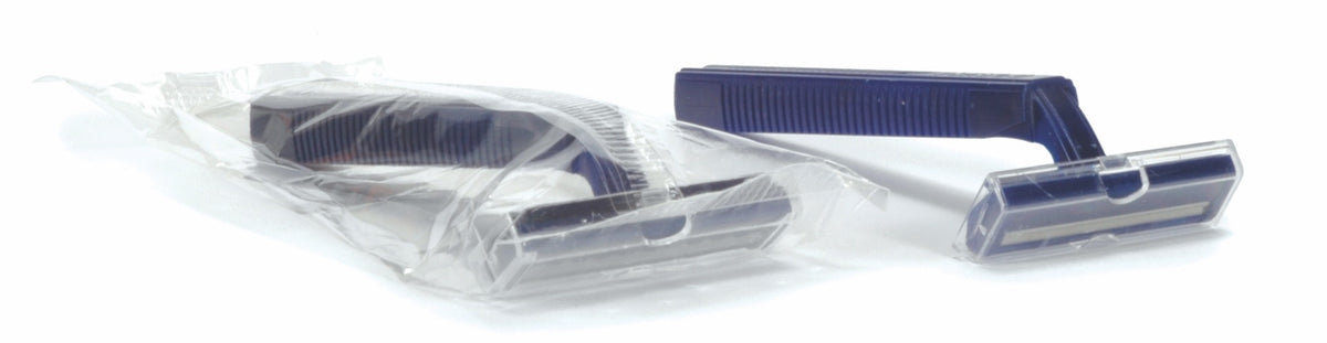 Twin Blade Razors (Individually Polybagged)
