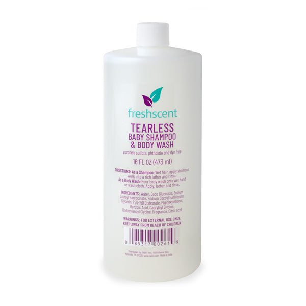Freshscent 16 oz. Tearless Baby Shampoo & Body Wash
