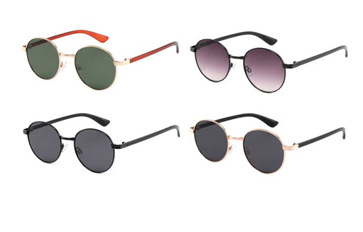 Men & Women's John Lennon Style Sunglasses w/ UV Protection - Thin Frames