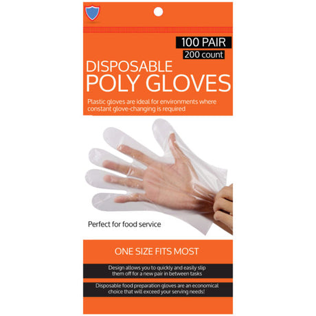 200 Pack Disposable Gloves