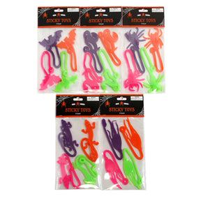 Sticky Stretchy Slapper 4pk/5asst Hlwn Party Favor/classroom Prize 4clr Per Pk/pbh
