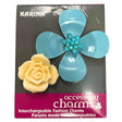 Karina French Couture 2 Piece Large Interchangeable Floral Accessory Charms