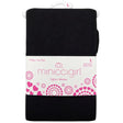 Miniccigirl Youth Footed Tights Solid Black in Size L
