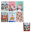 Gift Bag Paper Xl Christmas 6ast In 36pc Pdq