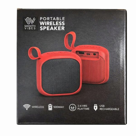 3.5" Portable Wireless Speaker in Assorted Colors