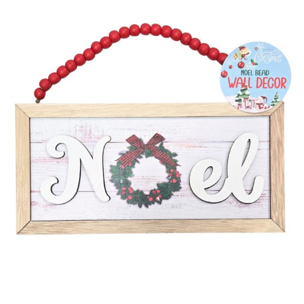 Noel Bead Wall Accent