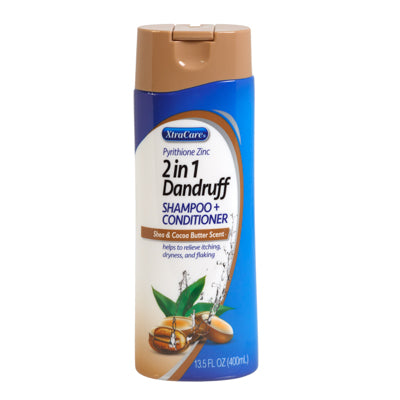 Dandruff 2in1 Shampoo & Conditioner 13.5oz Shea & Cocoa Butter