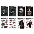 Window Cling Halloween Horror 8ast Creepy Styles 4clr Print