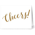 36 Pack 6.5" x 4.75" Note Cards Set in 6 assorted Glittery Congrats Designs