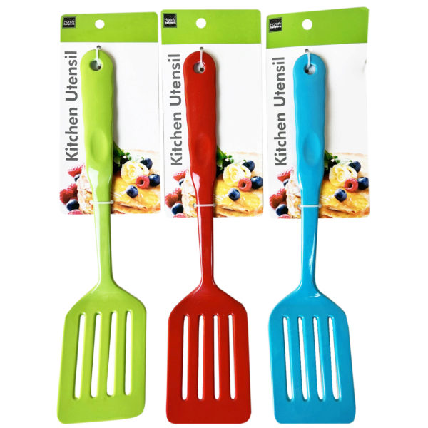 Assorted Color Melamine Slotted Turner