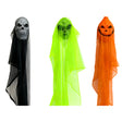 Hanging Decor 63in Pumpkin/skull/alien W/flowing Long Shroud