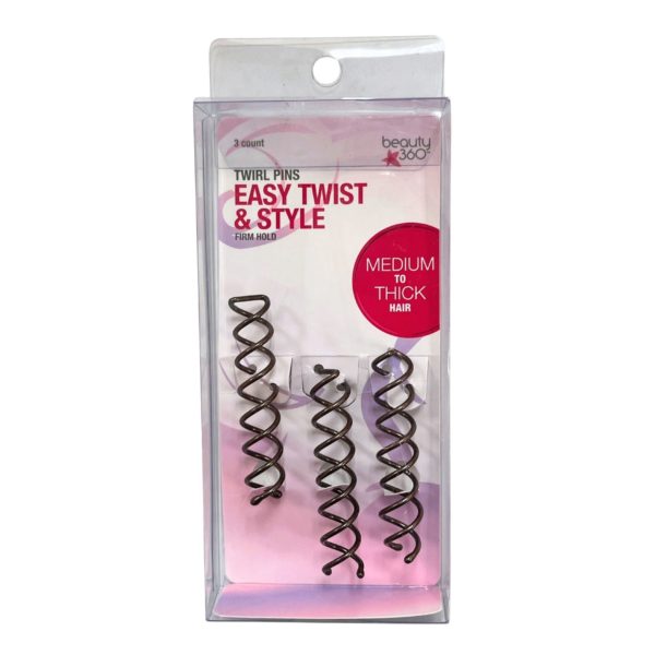 Beauty 360 Twirl Styling Pins